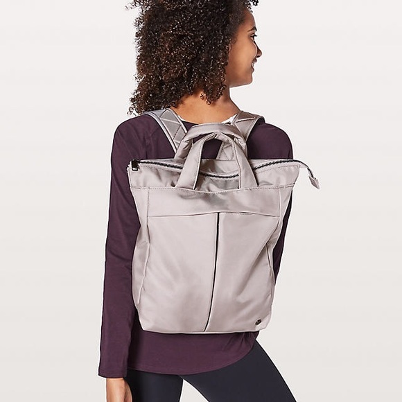 lululemon backpack tote